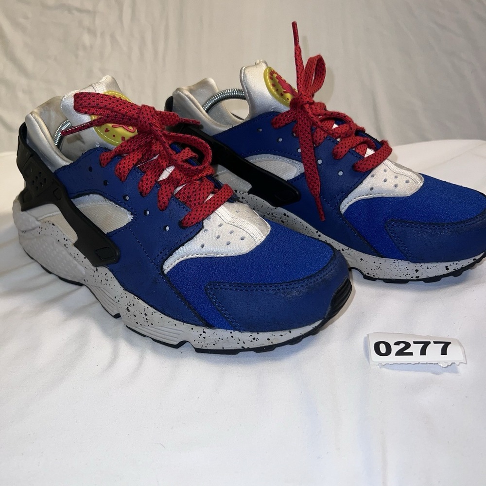 Nike Air Huarache Run PRM Indigo Force/volt Sz 9.5